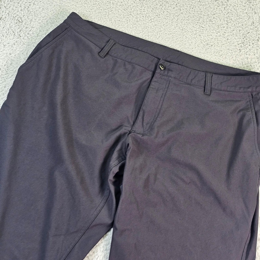 FootJoy Pants Mens 40x34 Black Golf 100% Polyester Performance Khakis Pockets